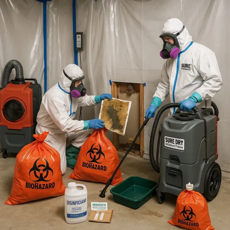 Contaminated Water Handling Protocols process in Potterville, MI