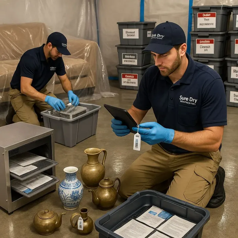 Content Protection and Restoration process in Potterville, MI