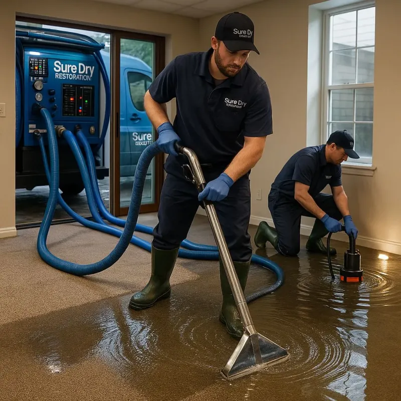 Water Extraction and Removal process in Potterville, MI